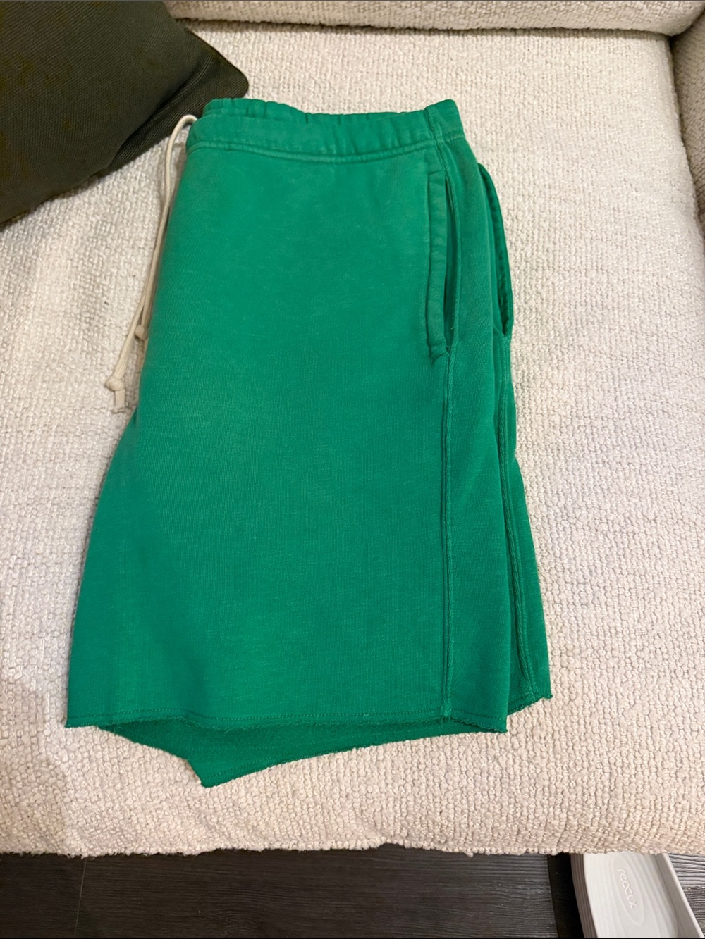 Polo by Ralph Lauren Bright Green Drawstring High-Low Skirt